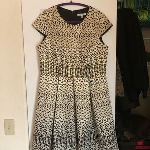 Sandra Darren Flare Skirt Dress
